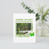 Carte postale Pynnösen Lomamökit - personnaliser (Debout devant)