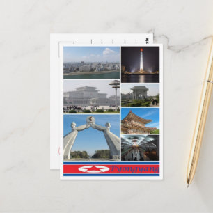 Carte Postale Pyongyang - Corée du Nord -