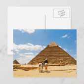 Carte Postale Pyramide (Devant / Derrière)