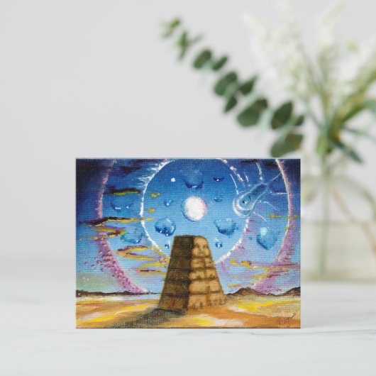 Carte Postale pyramide2 (Debout devant)