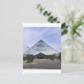 Carte Postale Pyramide Bass Pro Shops Memphis Tennessee  (Debout devant)