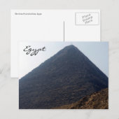 Carte Postale pyramide chéops (Devant / Derrière)