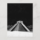 Carte Postale Pyramide Chichen Itza et nuit (Devant)
