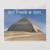 Carte Postale Pyramide de Bent à Dahshur, Egypte (Devant)