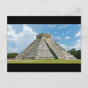 Carte Postale Pyramide de Chichen Itza El Castillo de Kukulcan