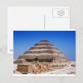 Carte Postale Pyramide de Djoser (Devant / Derrière)