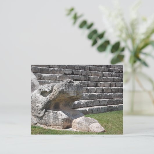 Carte Postale Pyramide de Kukulcan (Debout devant)