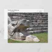 Carte Postale Pyramide de Kukulcan (Devant / Derrière)