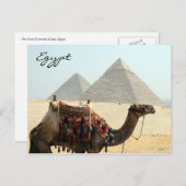 Carte Postale pyramide d'égypte (Devant / Derrière)