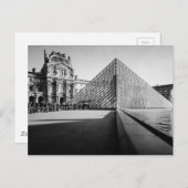 Carte Postale Pyramide du Louvre 2 (Devant / Derrière)