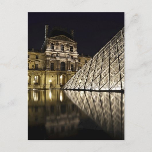 Carte Postale Pyramide du Louvre 3 (Devant)