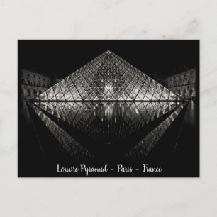 Carte Postale Pyramide du Louvre, Paris, France