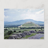 Carte Postale Pyramide Du Soleil, Complexe Teotihuacan (Devant)