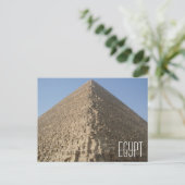 Carte postale Pyramide égyptienne (Debout devant)
