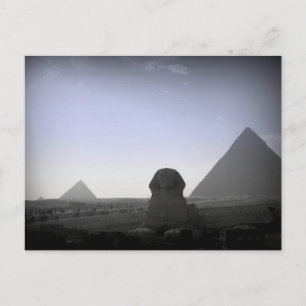 Carte Postale Pyramide et Sphinx