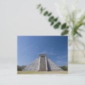 Carte Postale Pyramide maya, matin de mars (Debout devant)