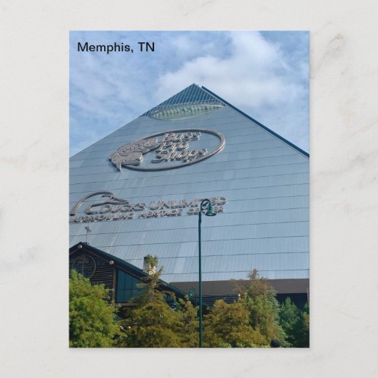 Carte Postale Pyramide Memphis Bass Pro (Devant)