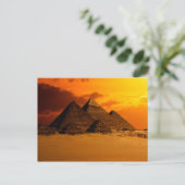 Carte Postale Pyramides (Debout devant)
