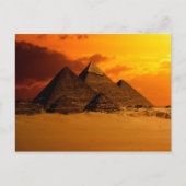 Carte Postale Pyramides (Devant)