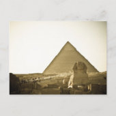 Carte Postale Pyramides à Gizeh au Caire, Egypte (Devant)