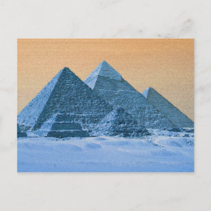 Carte postale Pyramides bleues