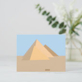 Carte Postale Pyramides d'Égypte (Debout devant)