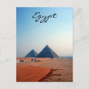 Carte Postale pyramides égypte