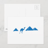 Carte Postale Pyramides égyptiennes (Devant / Derrière)