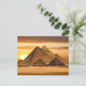 Carte Postale Pyramides égyptiennes (Debout devant)