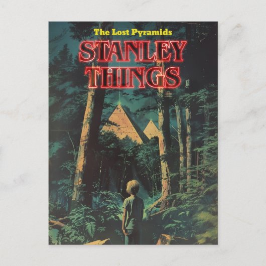 Carte Postale Pyramides perdues à l'air rétro | Stanley Things (Devant)
