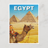 Carte Postale Pyramides sphinx égyptiennes de Gizeh Camel (Devant)