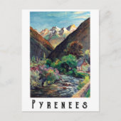 Carte Postale Pyrénées, France (Devant)