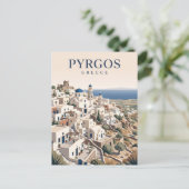 Carte Postale Pyrgos Grèce (Debout devant)