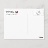 Carte Postale Pysanka du printemps (Dos)