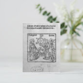 Carte Postale Pythagore et Musique (Debout devant)