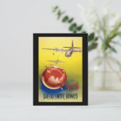 Carte Postale Qantas Empire Airways (Debout devant)
