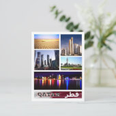 Carte Postale Qatar - Mosaïque - (Debout devant)