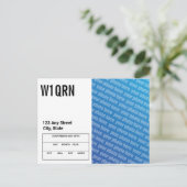 Carte Postale QSL Card Add Your Own Photo (Debout devant)