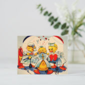 Carte Postale quack médecins et quack infirmier canards médicaux (Debout devant)