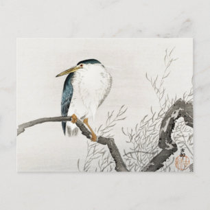 Carte Postale Quack on Erratique Branch Painting par Ohara Koson