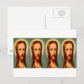 Carte Postale Quad Christ (Devant / Derrière)
