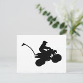 Carte Postale Quad - VTT (Debout devant)