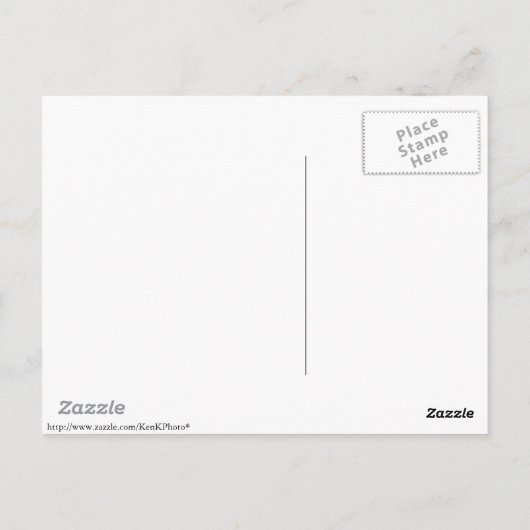 Carte postale "Quadra" fragile (Dos)