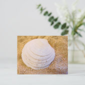 Carte postale quahog de l'état de Rhode Island (Debout devant)