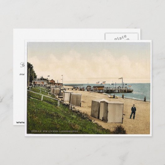 Carte Postale Quai d'atterrissage, Wyk on Fohr, Schleswig-Holste (Devant / Derrière)