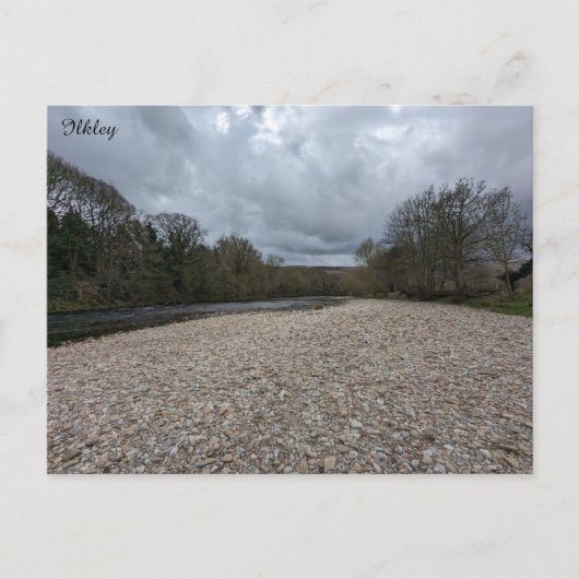 Carte Postale Quai de rivière (Devant)