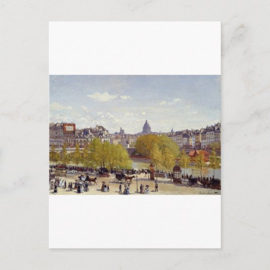 Carte Postale Quai du Louvre (1867) (Devant)