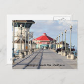 Carte Postale Quai Huntington Beach (Devant / Derrière)
