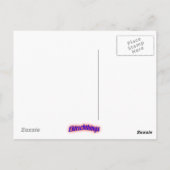 Carte Postale Quai le long de la baie de Indian River (Dos)