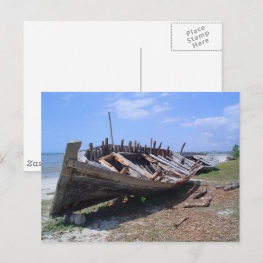 Carte Postale quai sec (Devant / Derrière)